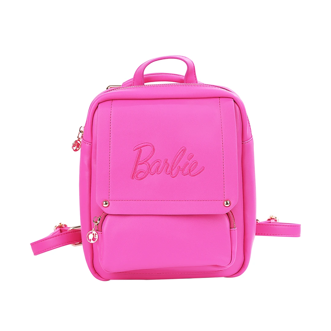 BARBIE/芭比【Barbie芭比官方正品】PU公文风双肩背包