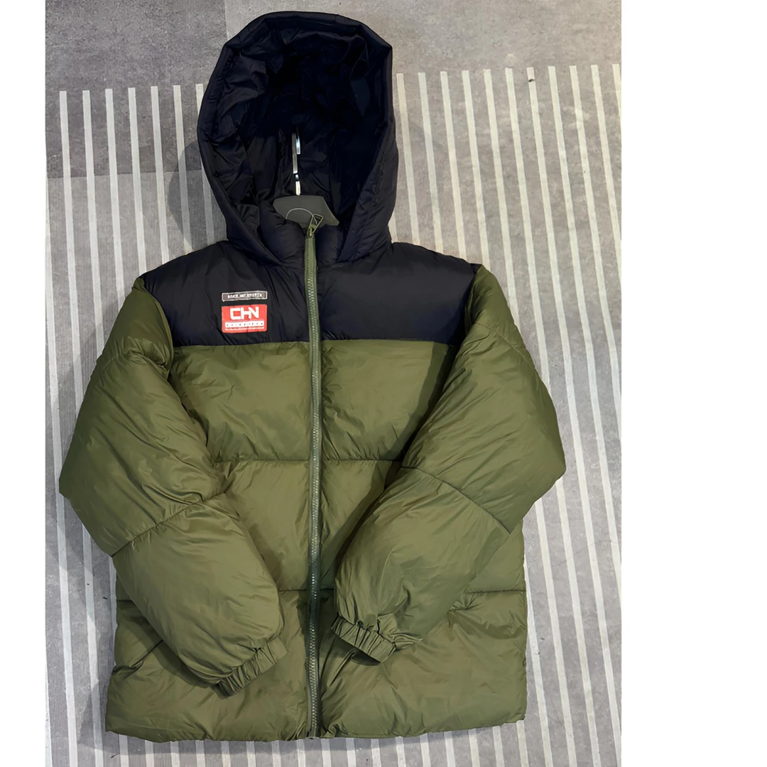 103LOGO连帽男棉服时尚夹克休闲风保暖棉袄