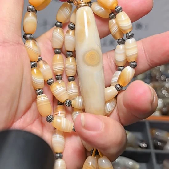 玛瑙/玉髓未镶嵌颈饰