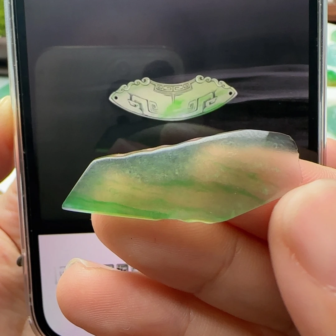 定制翡翠未镶嵌材料