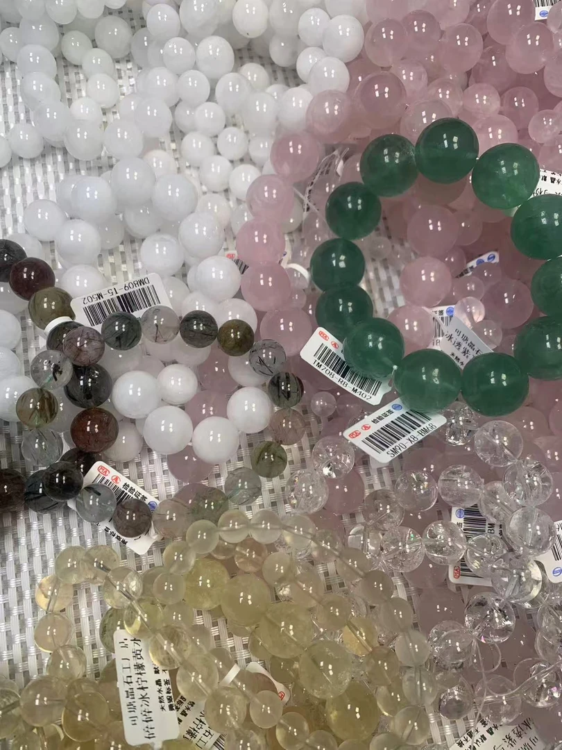 天然水晶手链收串