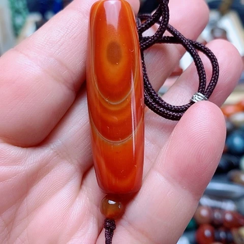 玛瑙/玉髓合金颈饰