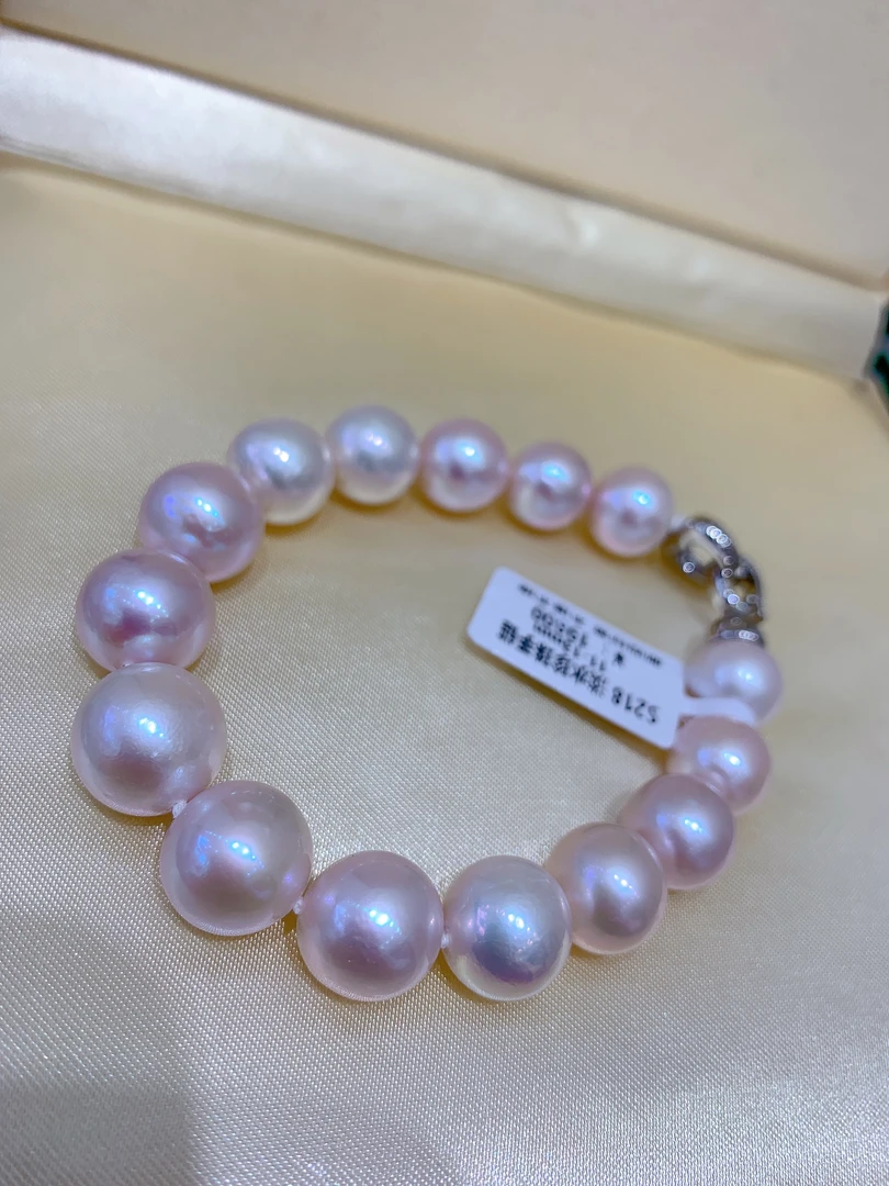 【钱妈妈真选店】S218 淡水爱迪生珍珠手链 11-13mm 多样性发一