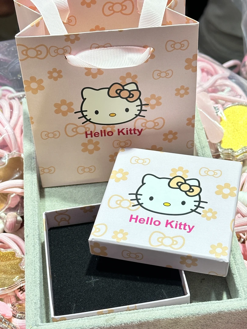 【单不飞】粉粉少女 HelloKitty礼盒礼袋 送人自留包装礼盒袋
