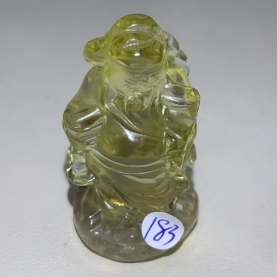大型摆件（非配饰）黄晶未镶嵌