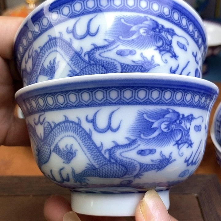 景德镇陶瓷藏式茶碗沐**光