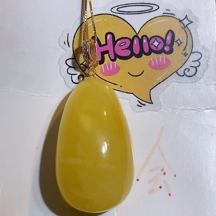 定制琥珀银S925镶嵌琥珀蜜蜡