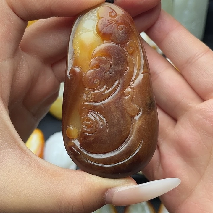 和田玉未镶嵌颈饰150