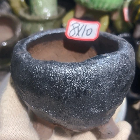 粗陶花盆手工花盆制作