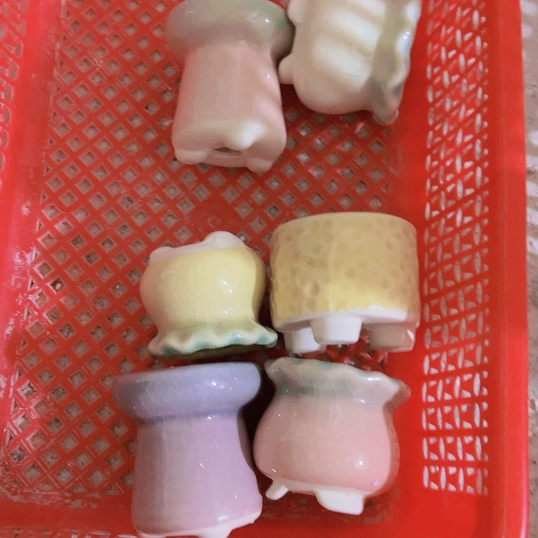 红陶陶瓷花盆当场满12包邮