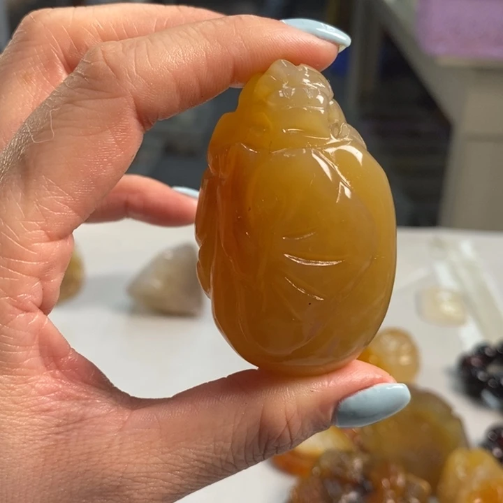 玛瑙/玉髓吊坠(不含链)未镶嵌