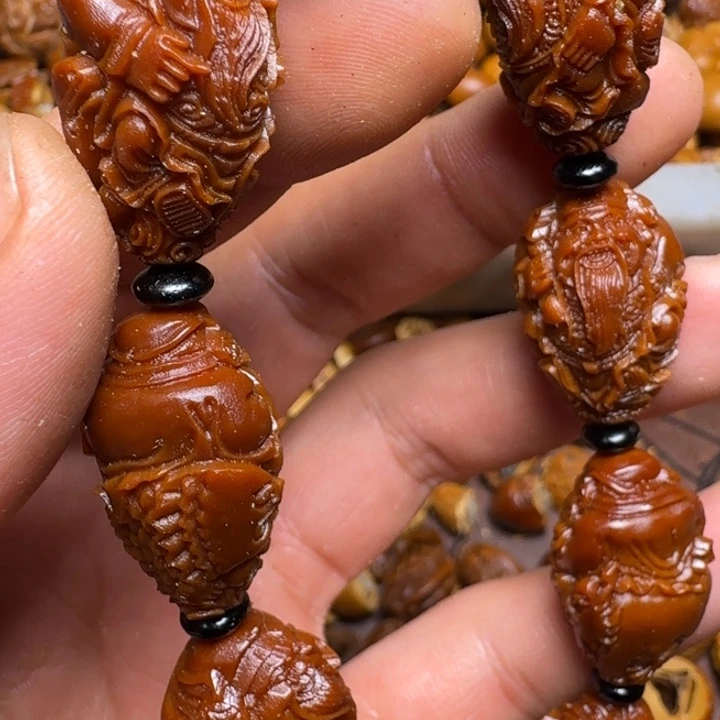 橄榄核把件我是真的