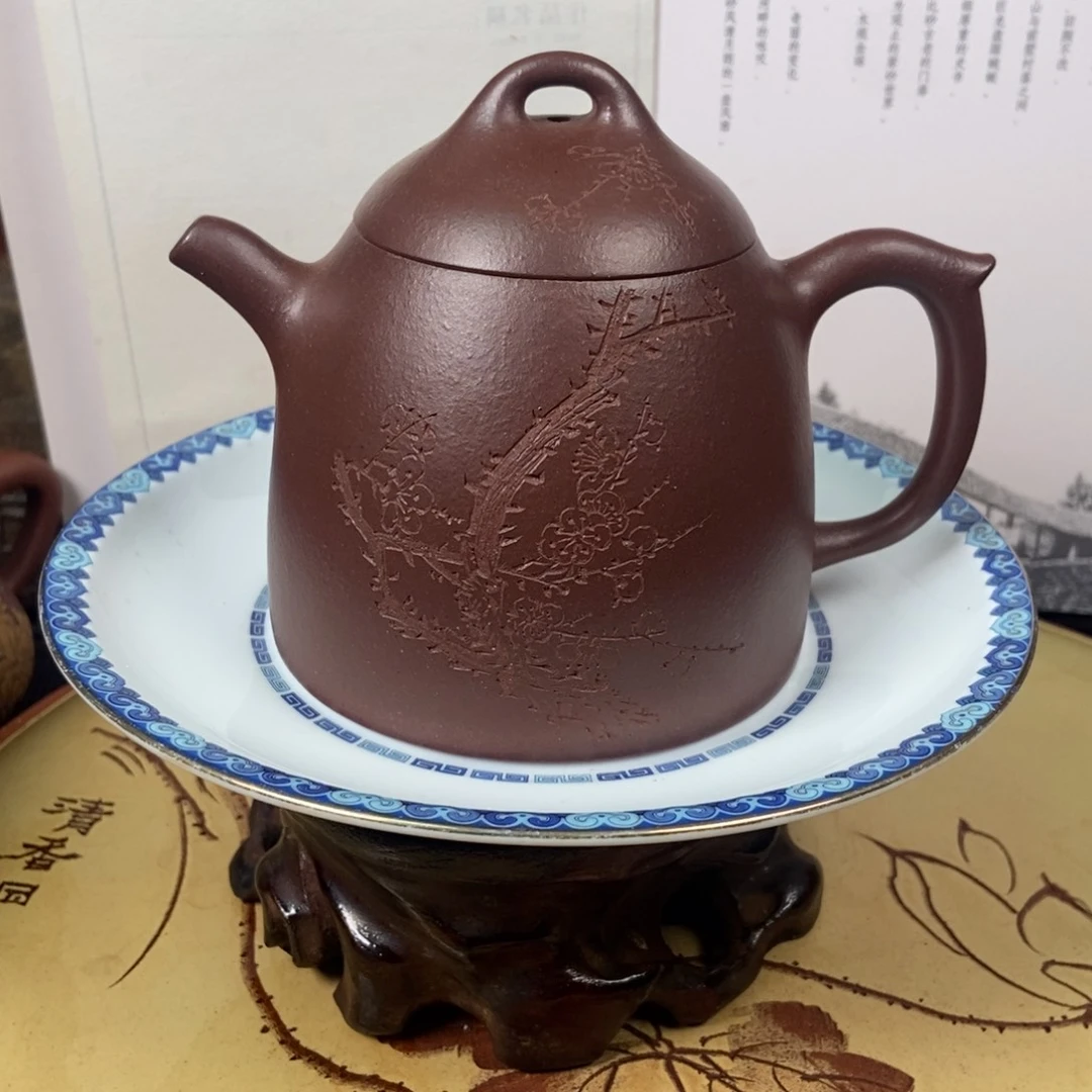 紫砂茶壶四号井底槽清袁红梅老师作品