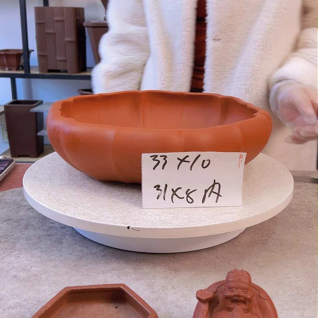 紫砂花盆内口31，内深8，福利价
