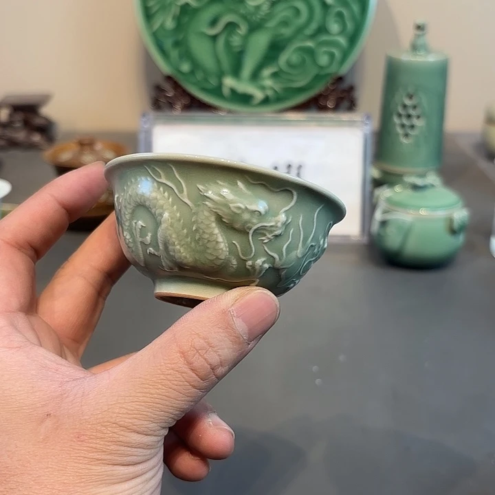 瓷片龙泉青瓷福利青瓷