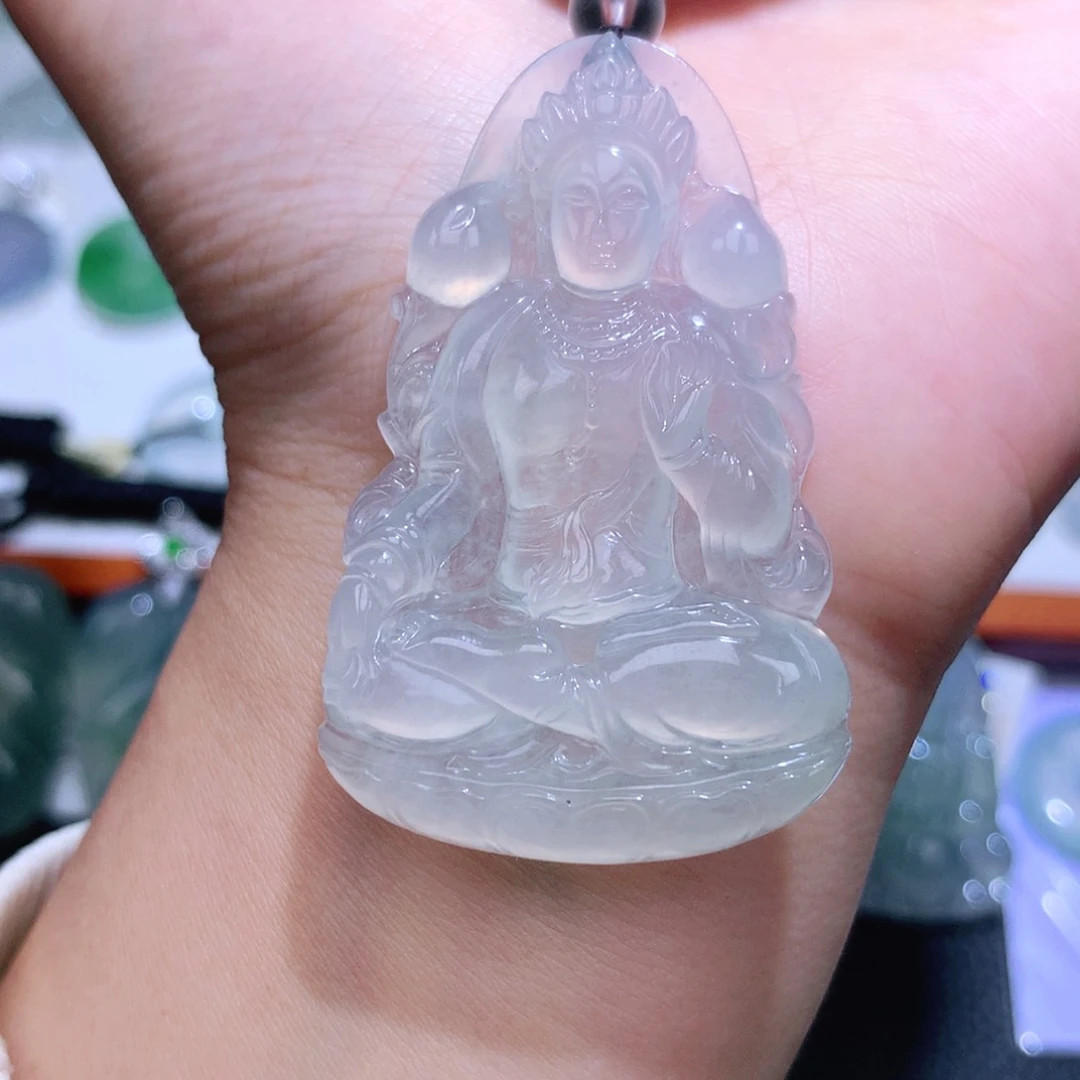 颈饰未镶嵌翡翠渡母