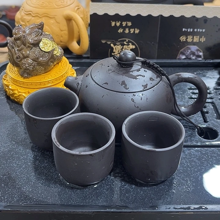 茶案紫砂紫砂壶一3杯