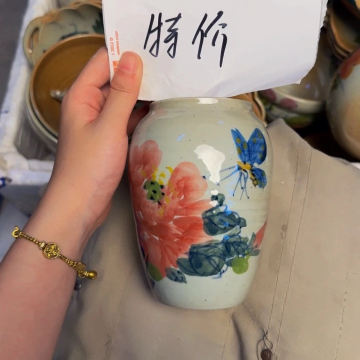 瓷片景德镇陶瓷手工手绘