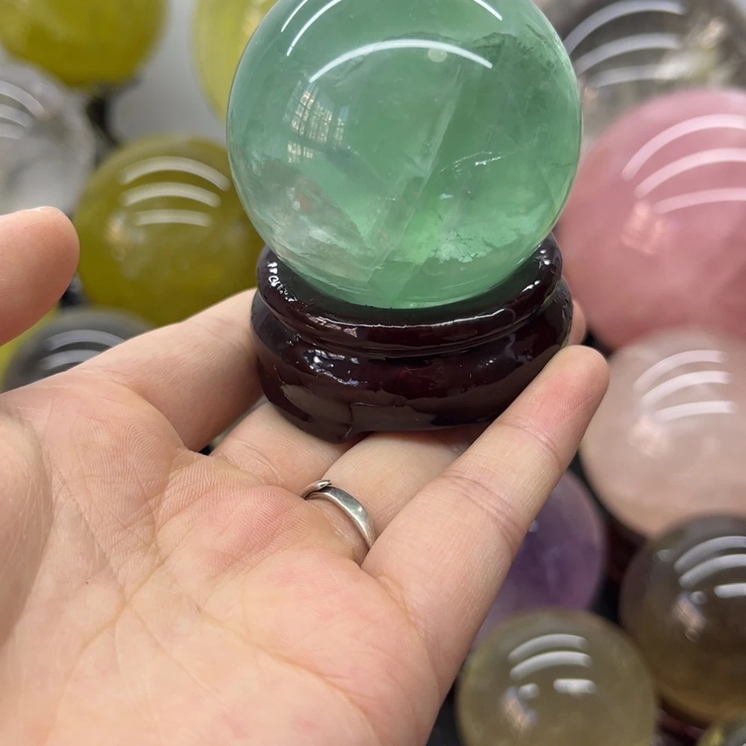 水晶未镶嵌珠宝半成品