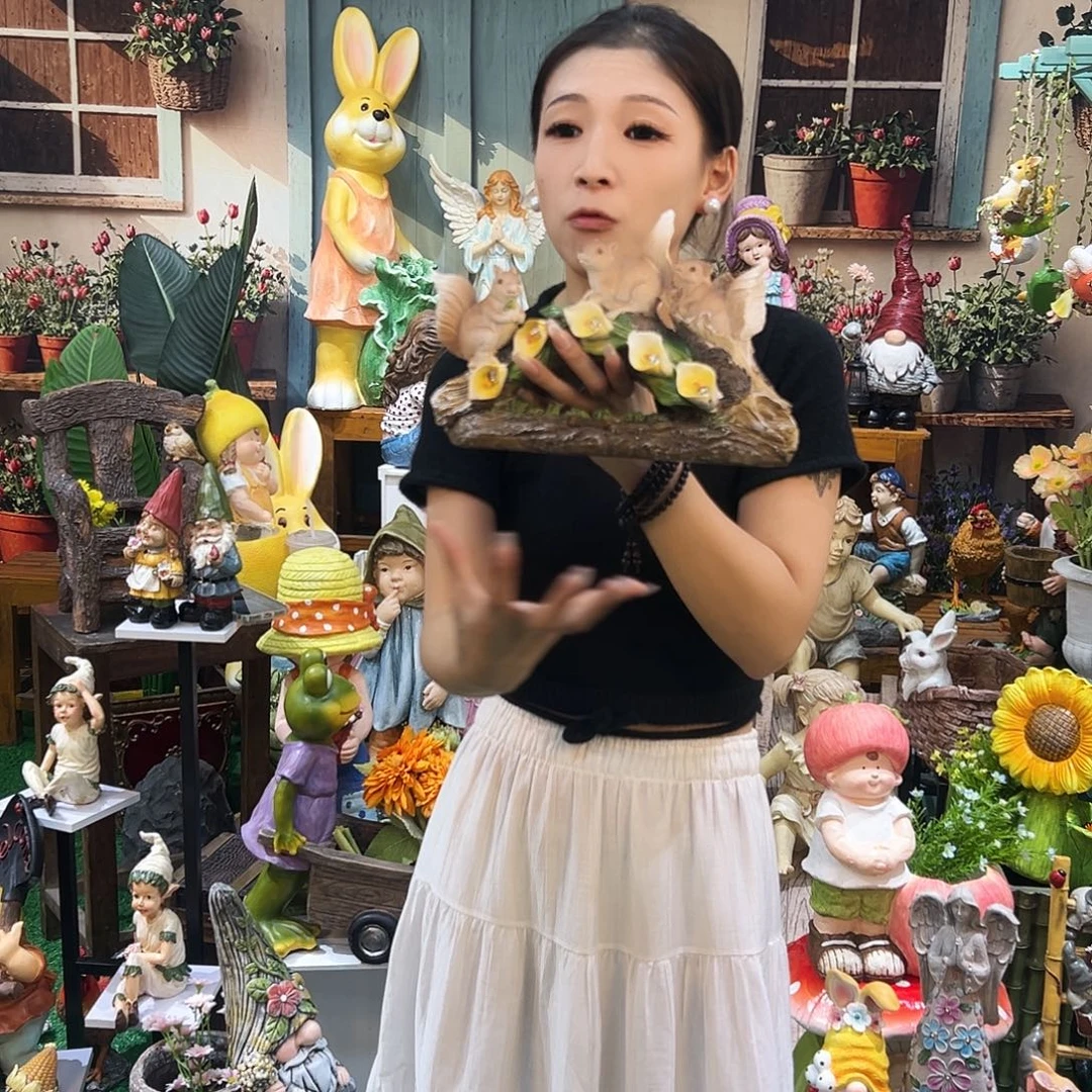 摆件欧美摆件红红火火