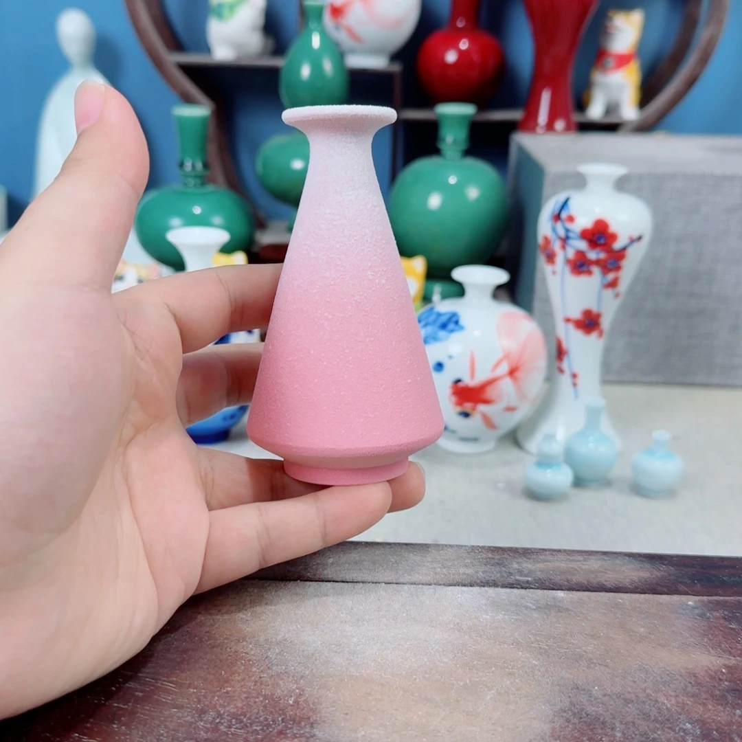 陶瓷手工小花器摆件