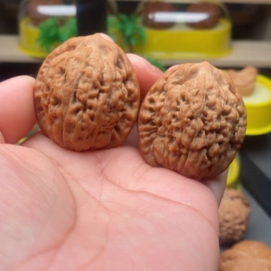 把件文玩核桃莲花