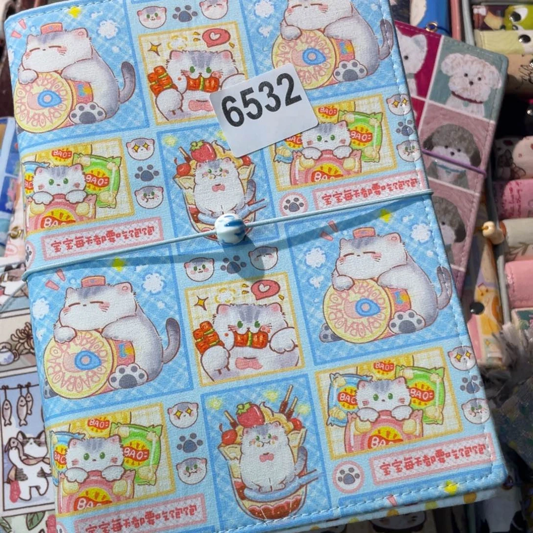 织绣A5活页不送纸6532