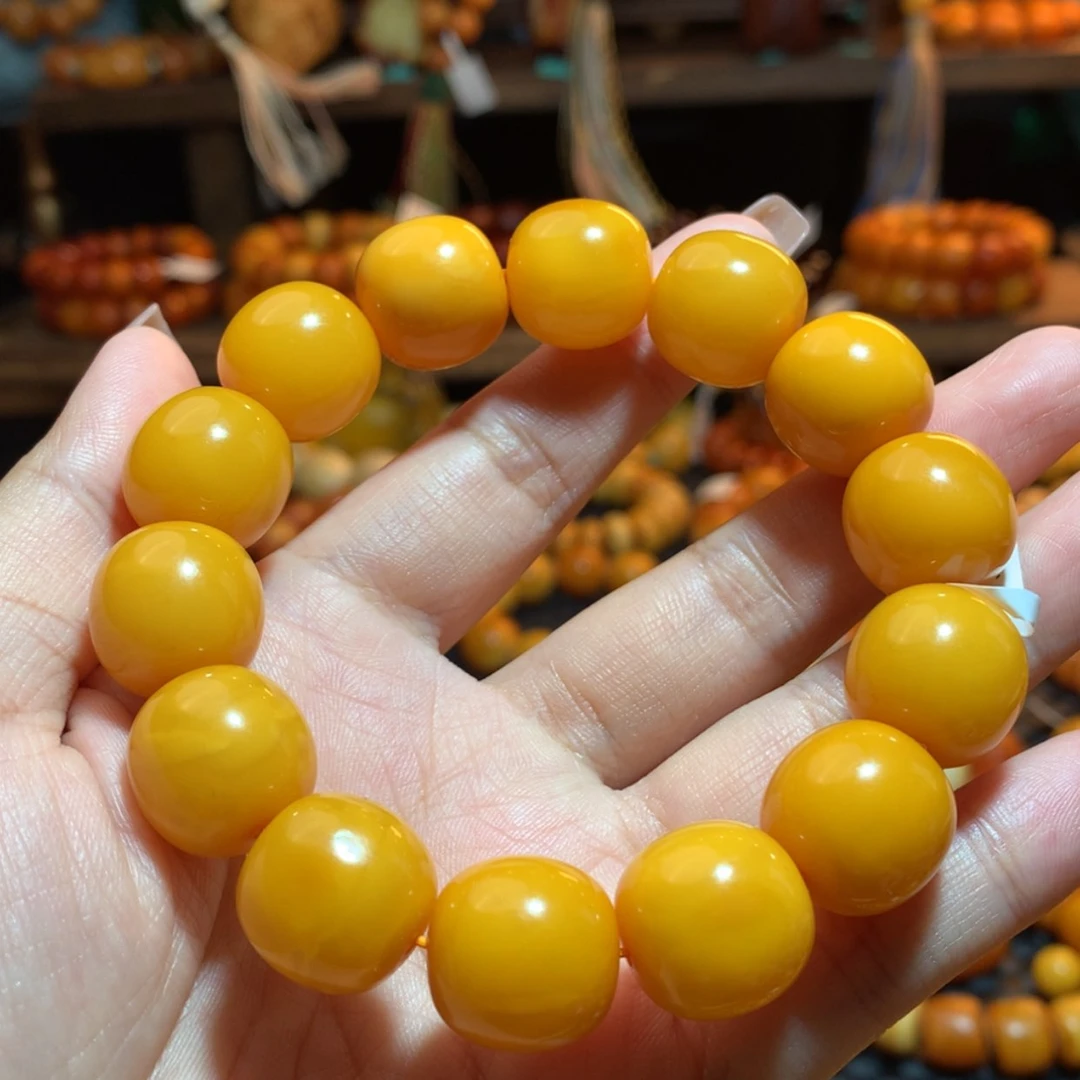 【闪购商品】手串蜜蜡未镶嵌蜜蜡手串