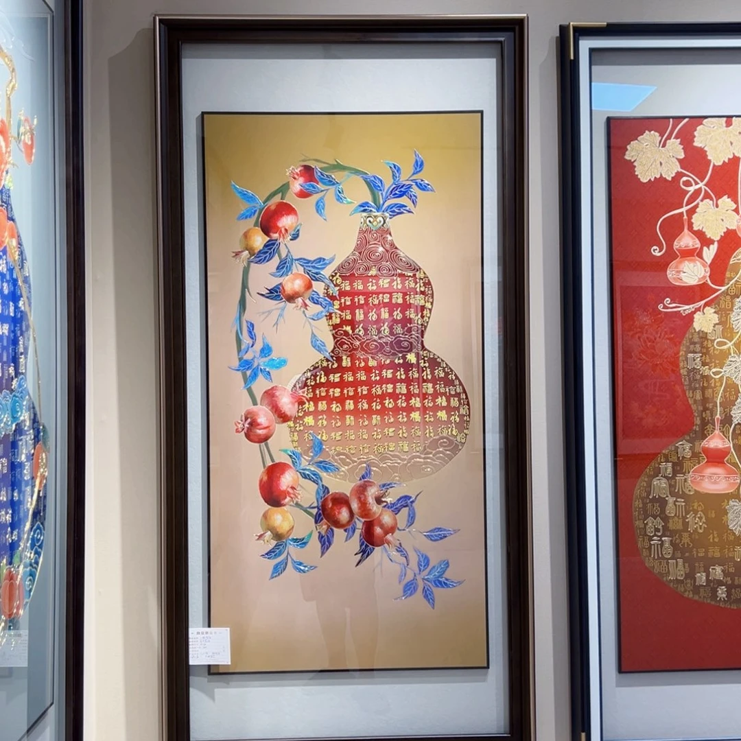 融***具竖款多子多福80160