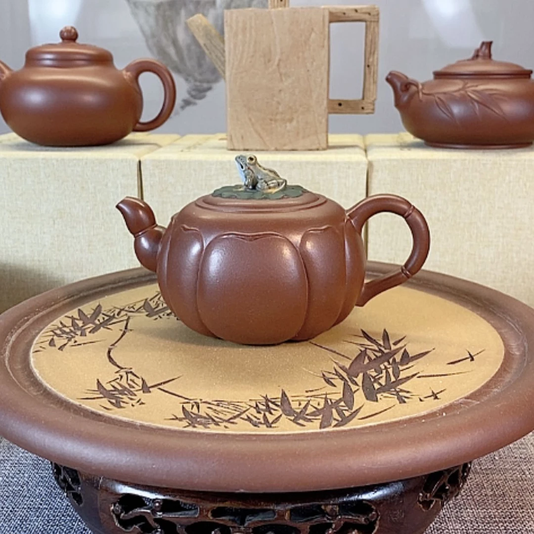 【闪购商品】紫砂茶壶大****子宜兴紫砂壶收藏