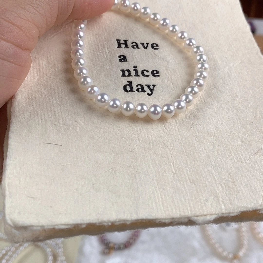 淡水珍珠手绳未镶嵌