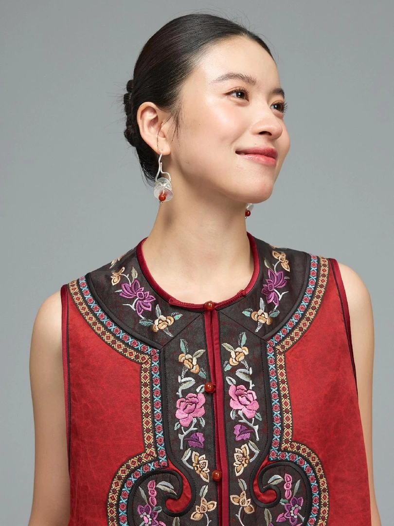 『十三娘丨神龙曲』非遗手工掐丝复古中式国风汉元素银饰er环