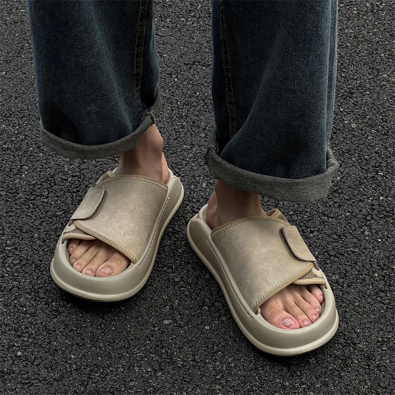 CPOZ凉鞋男秋季外穿2025新款潮流网红户休闲凉拖沙滩鞋-