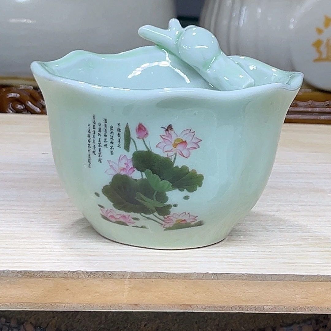 陶瓷绿植多肉微瑕花盆口径11*7.5