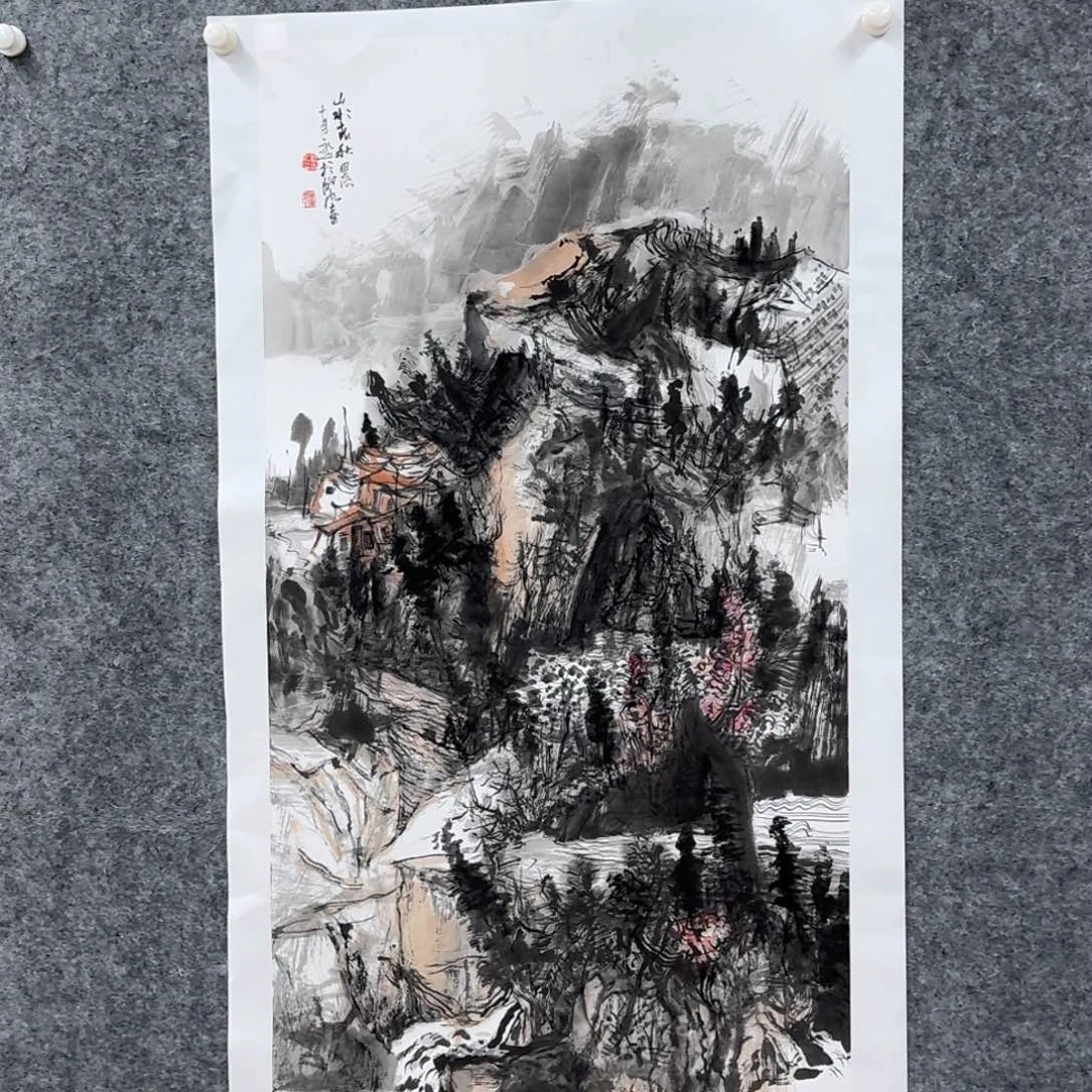 国画国画作品LYR老师