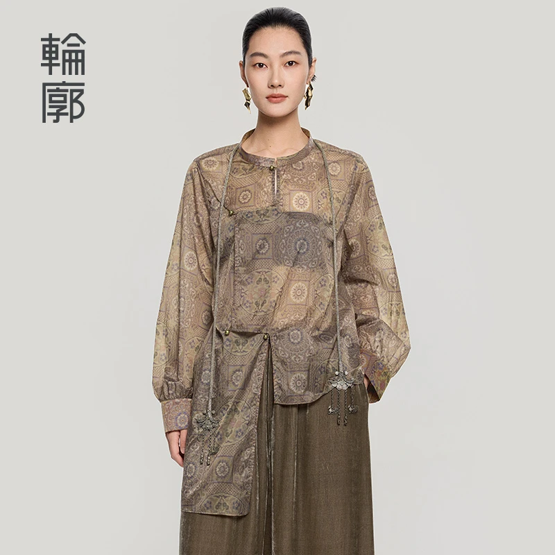 轮廓苏木国风衬衣原创正肩显瘦轻薄改良新中式上衣春夏L251Y058