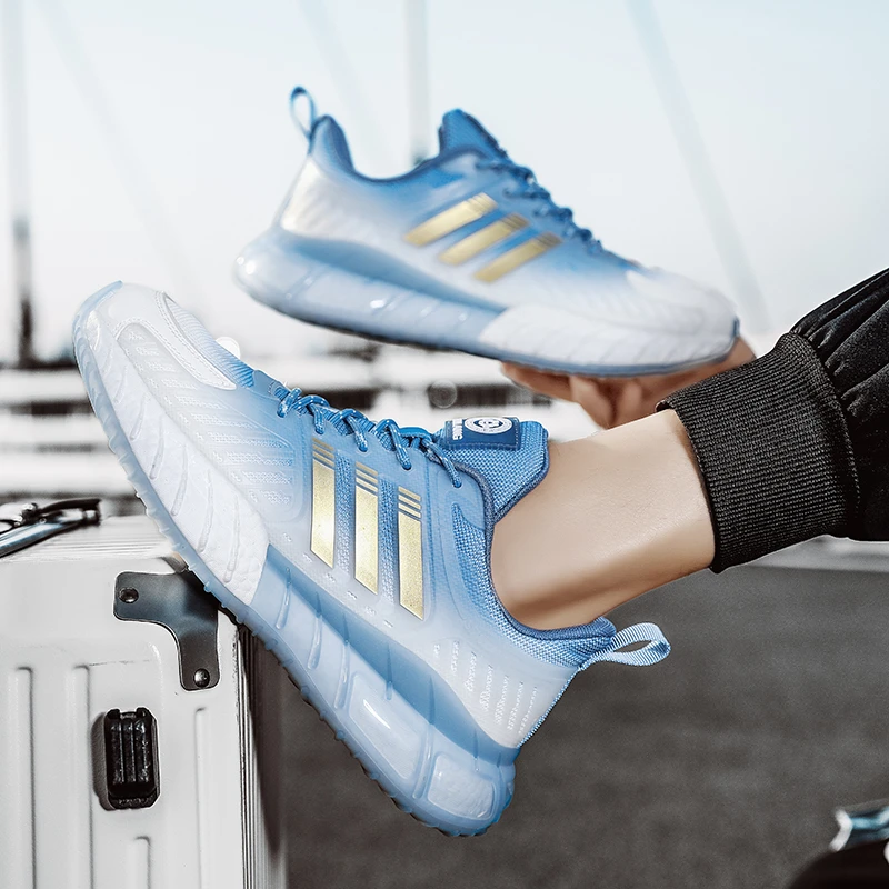 春夏鞋子情侣款男春夏透气男鞋百搭运动鞋休闲鞋STL2002[Y/C]