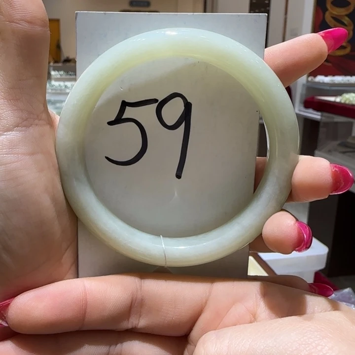 和田玉未镶嵌手镯972