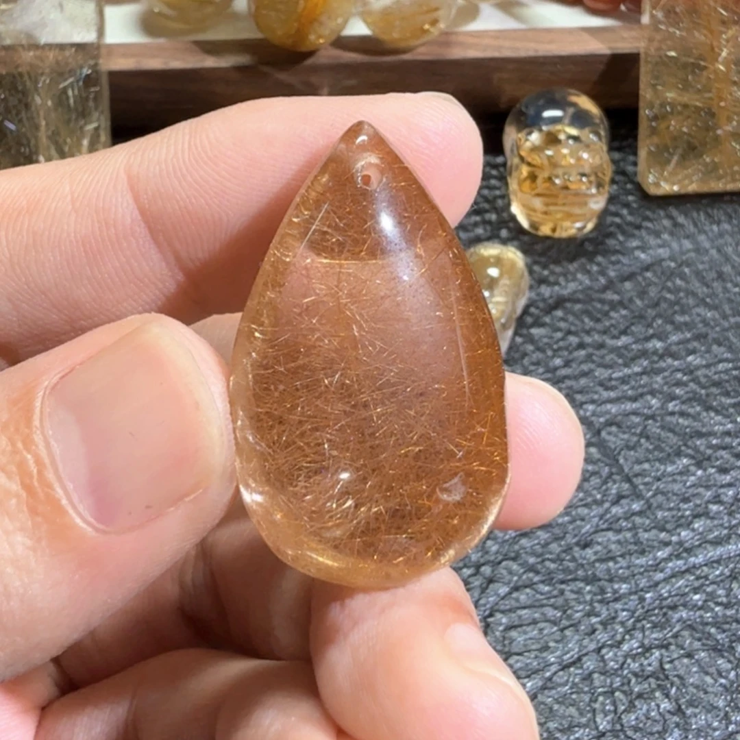 ****辰水晶未镶嵌吊坠(赠链)