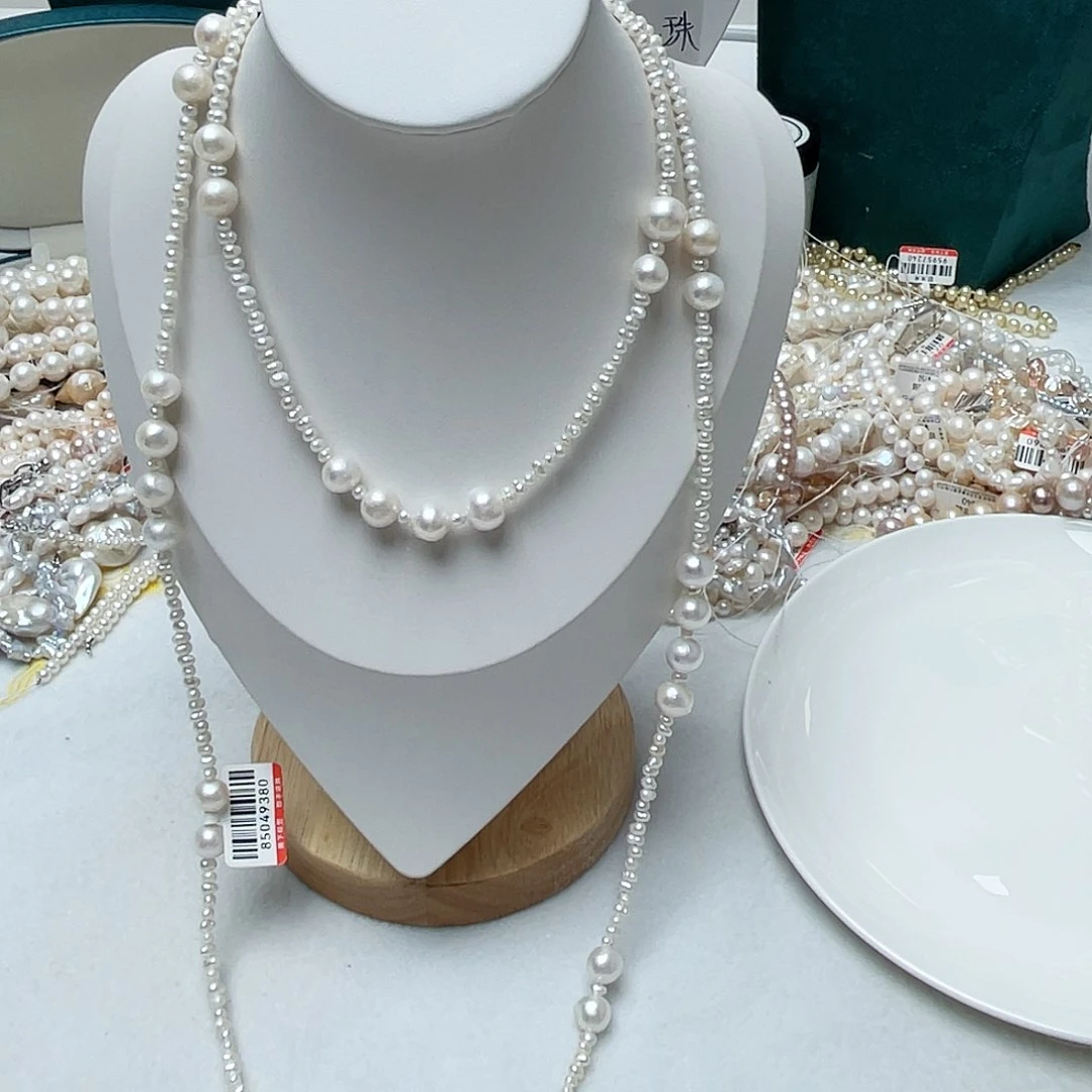 淡水珍珠未镶嵌颈饰