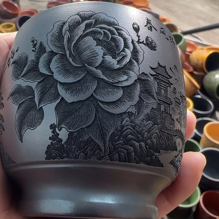 茶杯紫砂全手工制作工艺