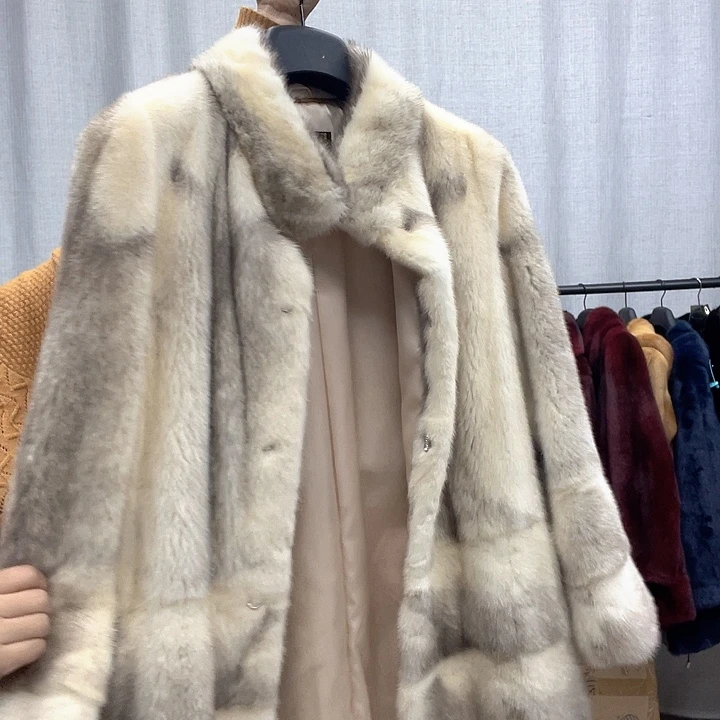 2025新款水貂外套女