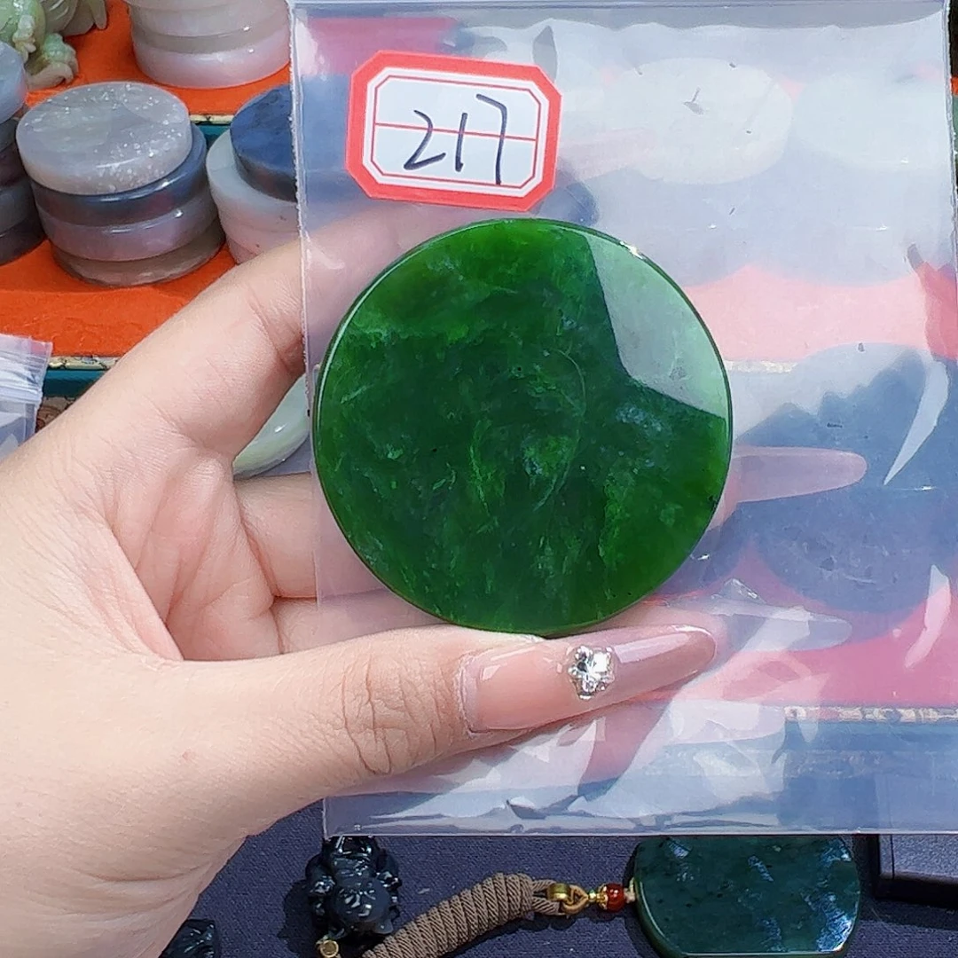 和田玉珠宝半成品未镶嵌