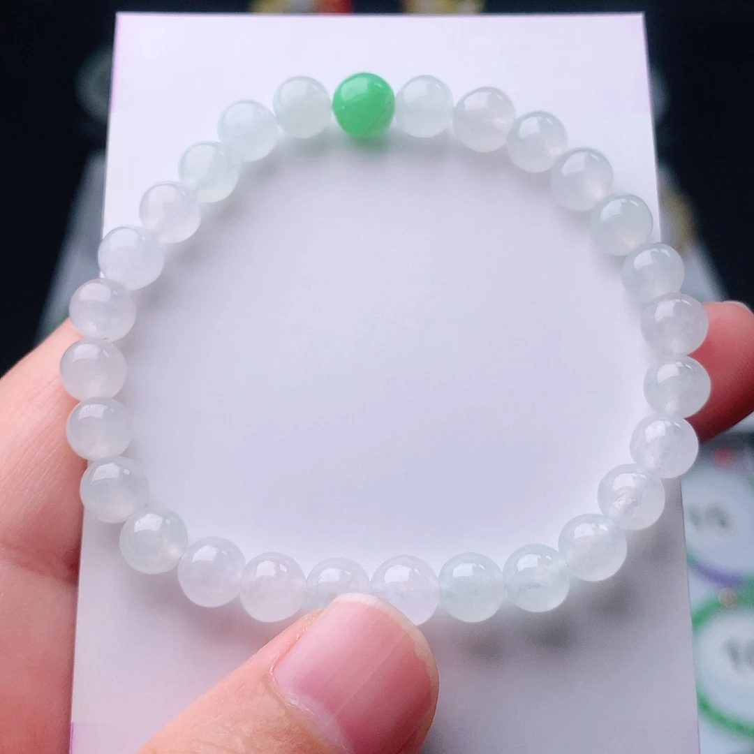 未镶嵌手串翡翠翡翠