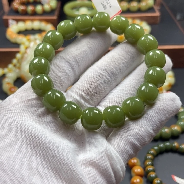 透闪石质玉未镶嵌手链