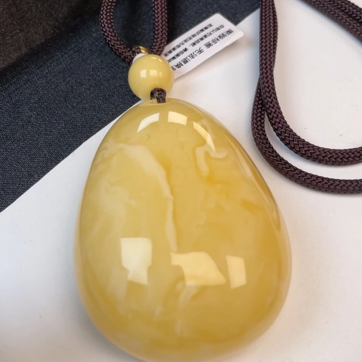 未镶嵌蜜蜡裸石蜜蜡大吊坠