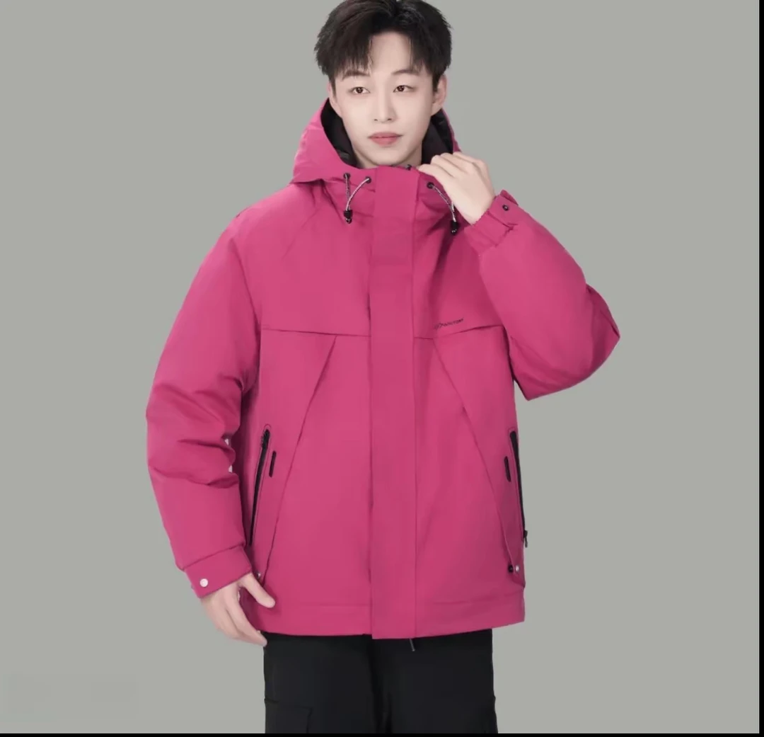 5868#时尚冬季潮牌户外防寒保暖外套-非标