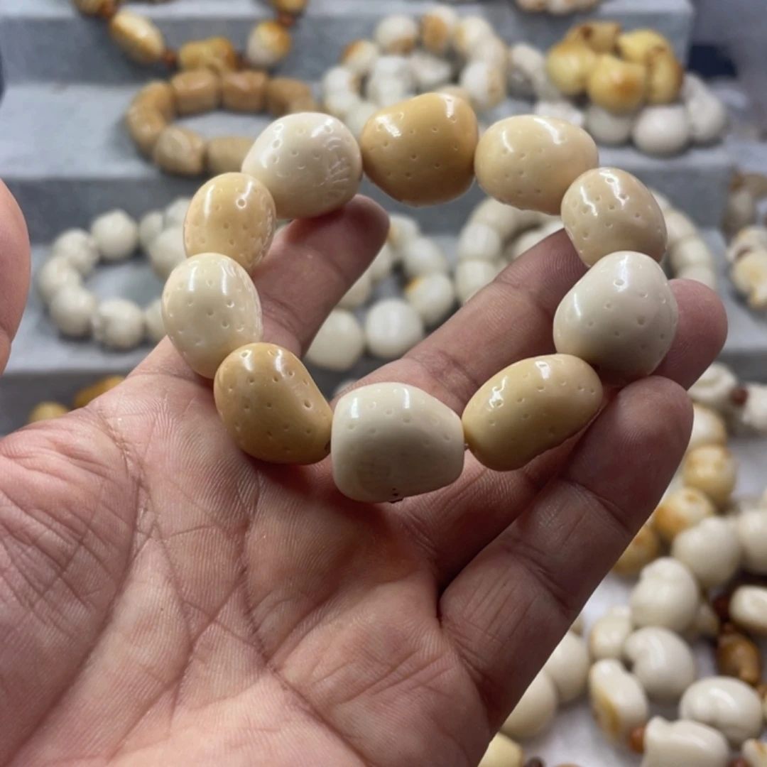 吊坠菩提根/象牙果微瑕象牙果土豆手串