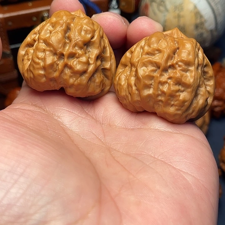 把件文玩核桃40蛤蟆头