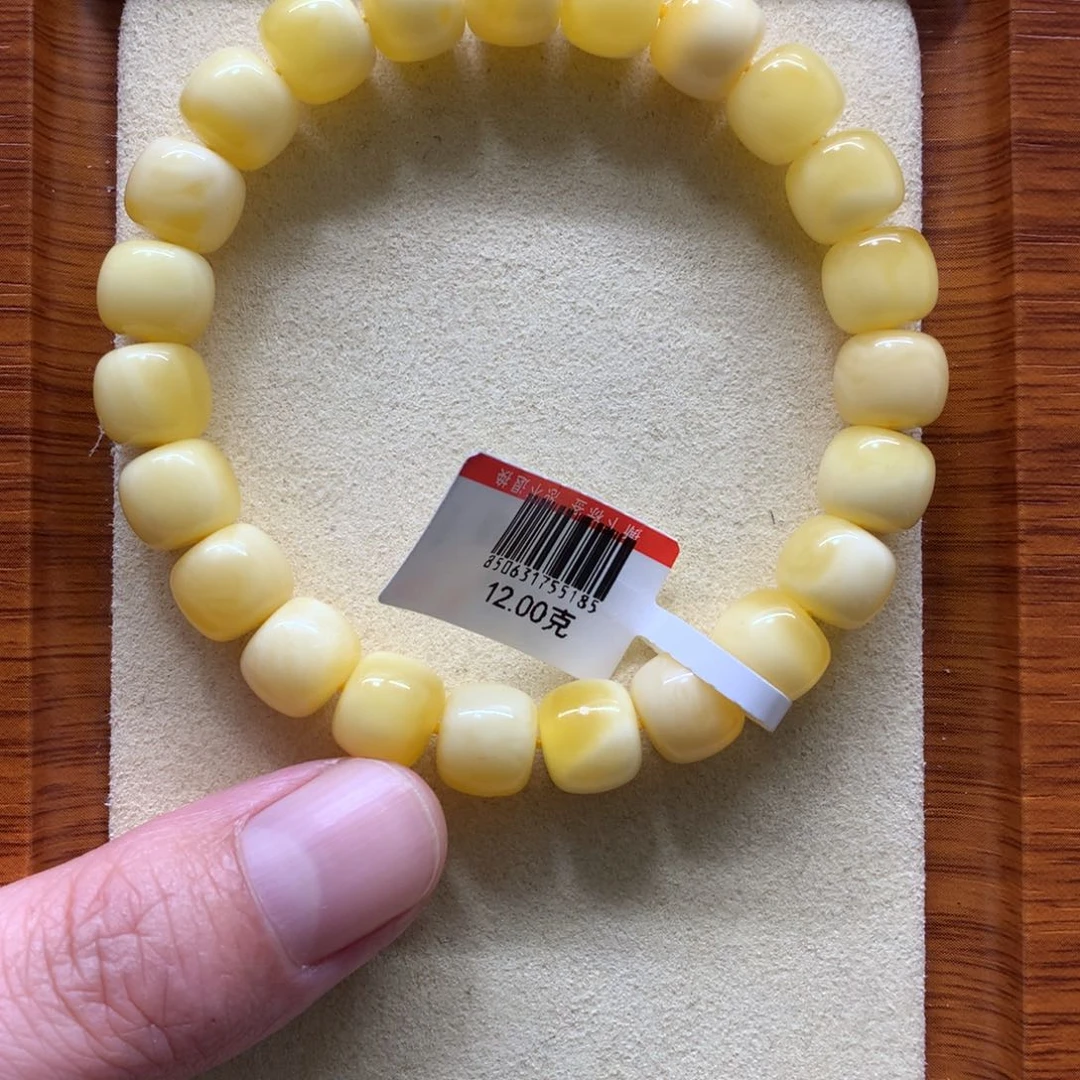 琥珀手链未镶嵌蜜蜡